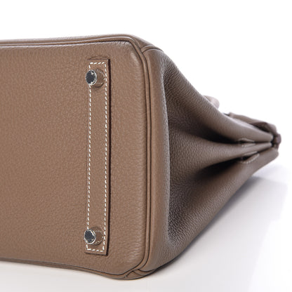 Hermes Togo Birkin 30 Etoupe 8 of 35