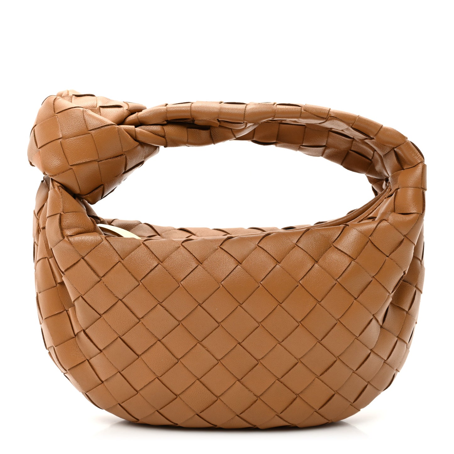 Nappa Intrecciato Mini Jodie Caramel