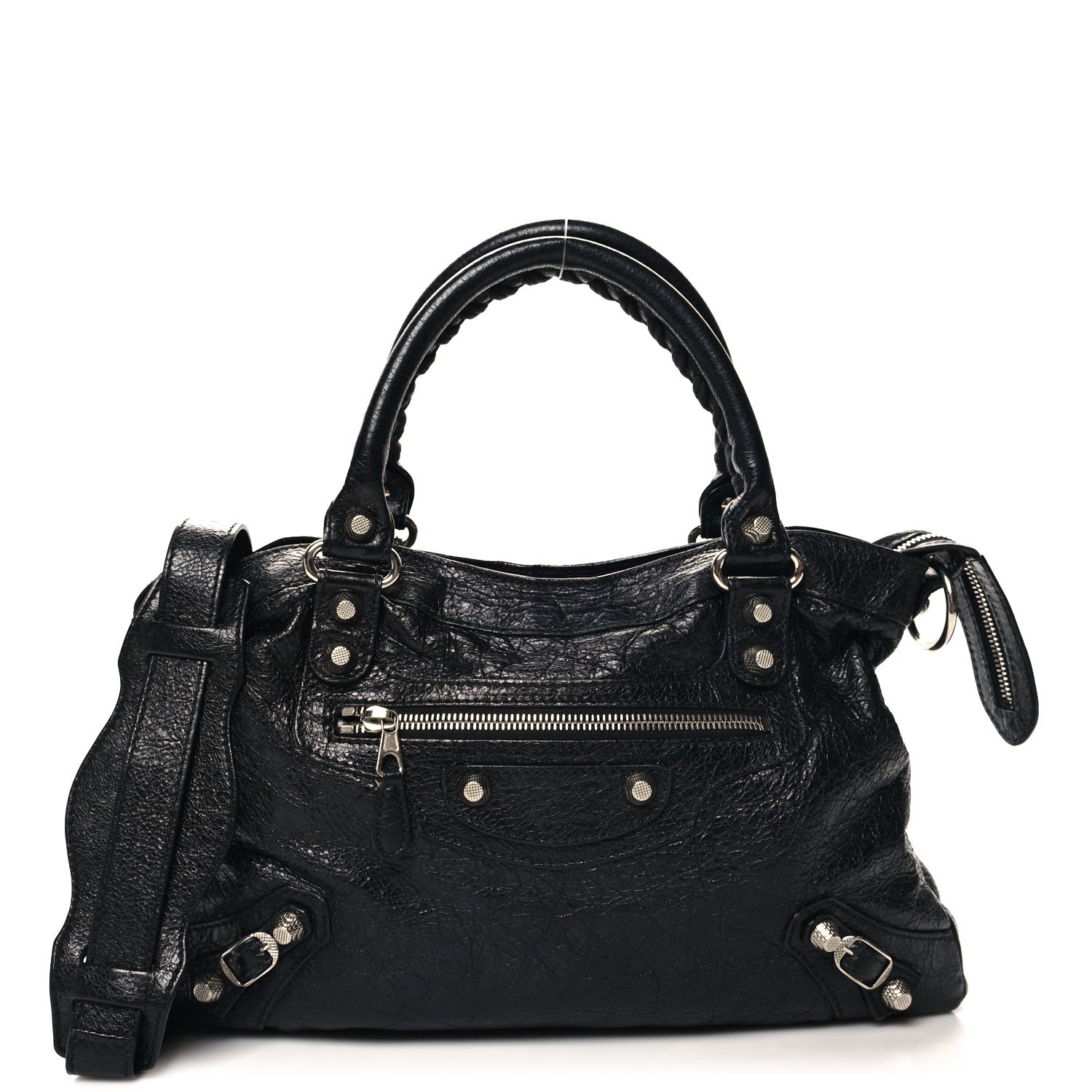 Balenciaga Agneau Giant 12 Silver Hardware Town Black 1 of 17