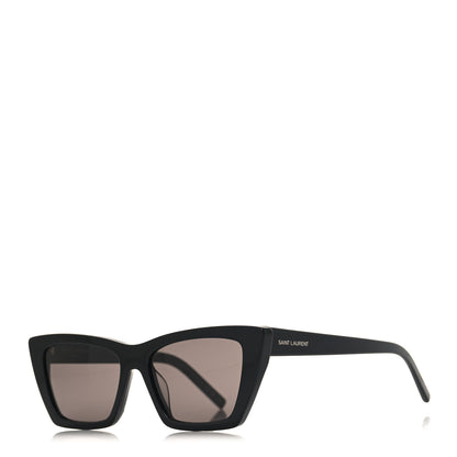 Saint Laurent SAINT LAURENT Acetate Mica Cat Eye Sunglasses SL 276 Black 1 of 8