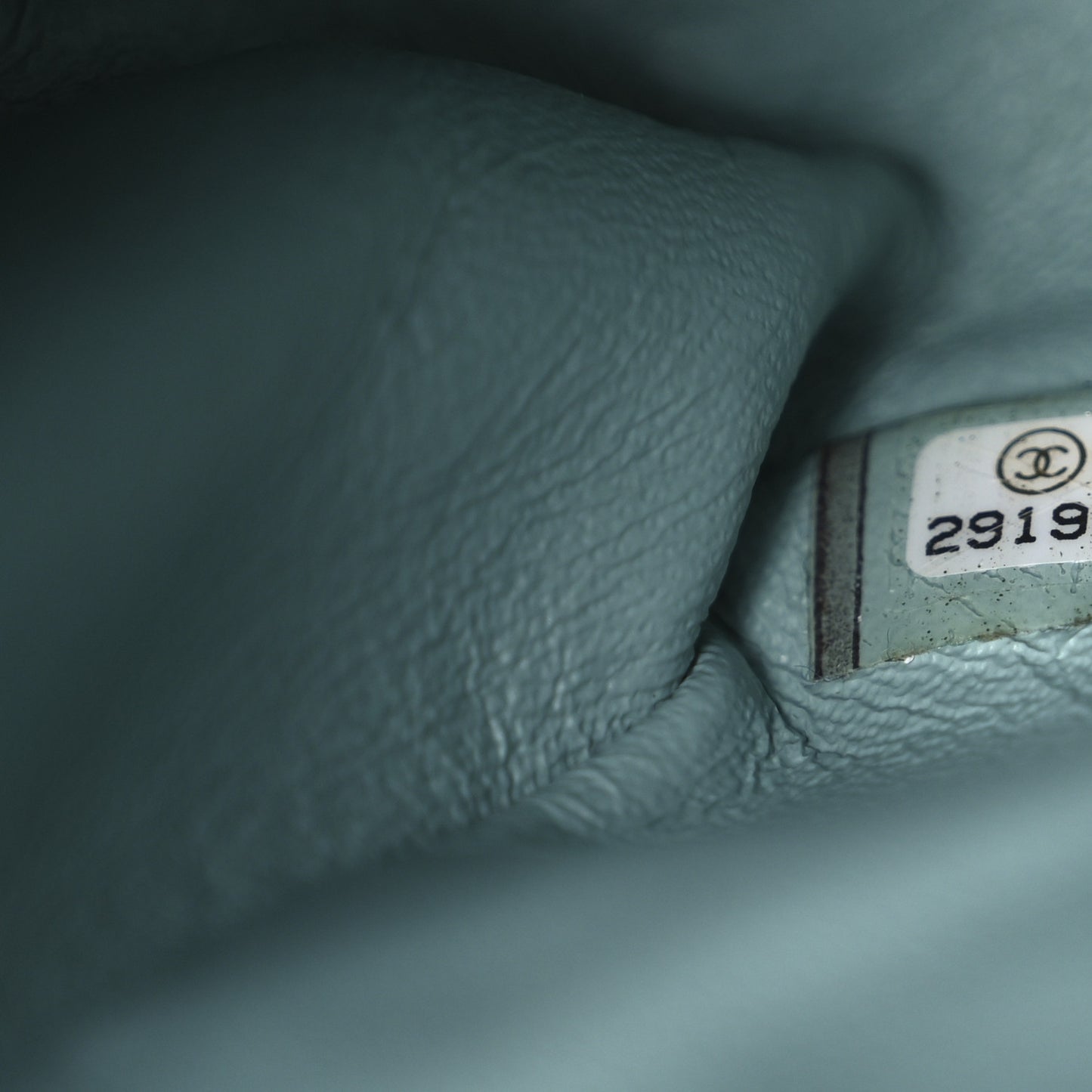 Tweed Quilted Medium Double Flap Blue White Pink Green