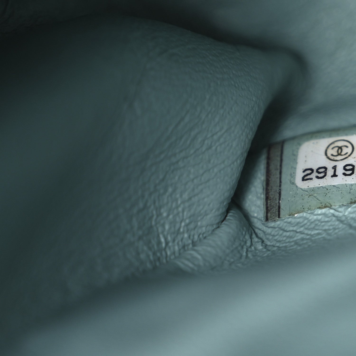 Chanel Tweed Quilted Medium Double Flap Blue White Pink Green 7 of 10