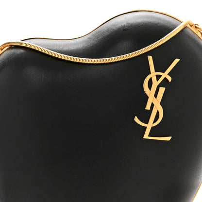Saint Laurent Calfskin Monogram Love Box Bag Black 7 of 10