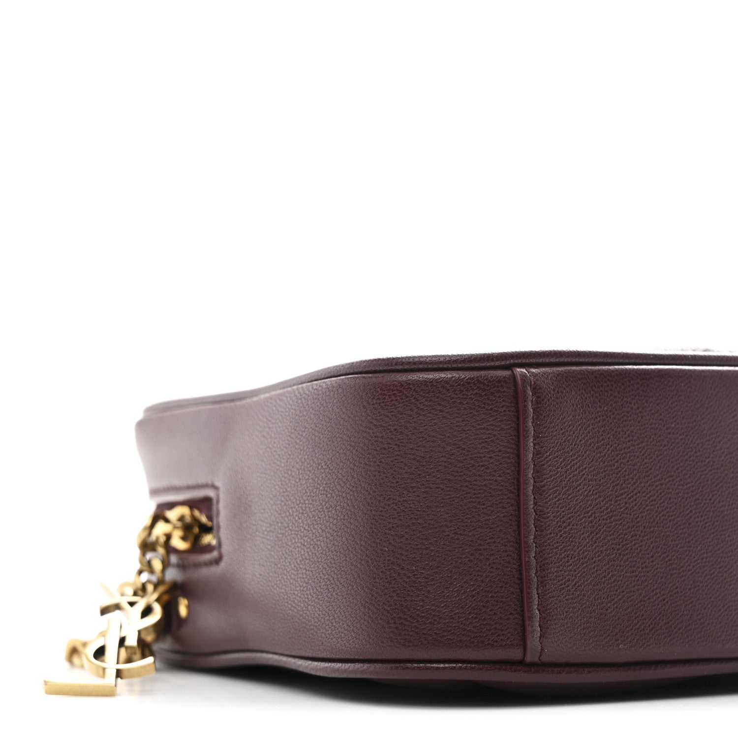 Saint Laurent Lambskin Quilted Mini Camera Bag Hot Wine 9 of 11