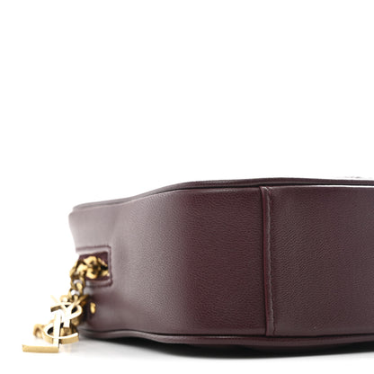 Saint Laurent Lambskin Quilted Mini Camera Bag Hot Wine 9 of 11