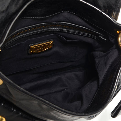 Miu Miu Lux Leather Small Matelasse Coffer Nero Black 8 of 16