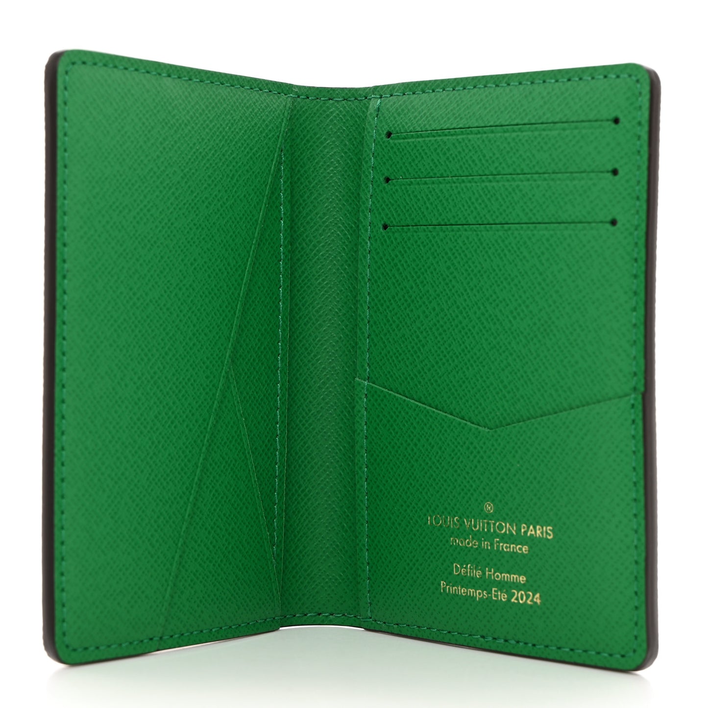 Damier Pop Pocket Organizer NM Green