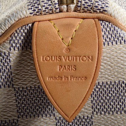 Louis Vuitton Damier Azur Speedy 30 7 of 7