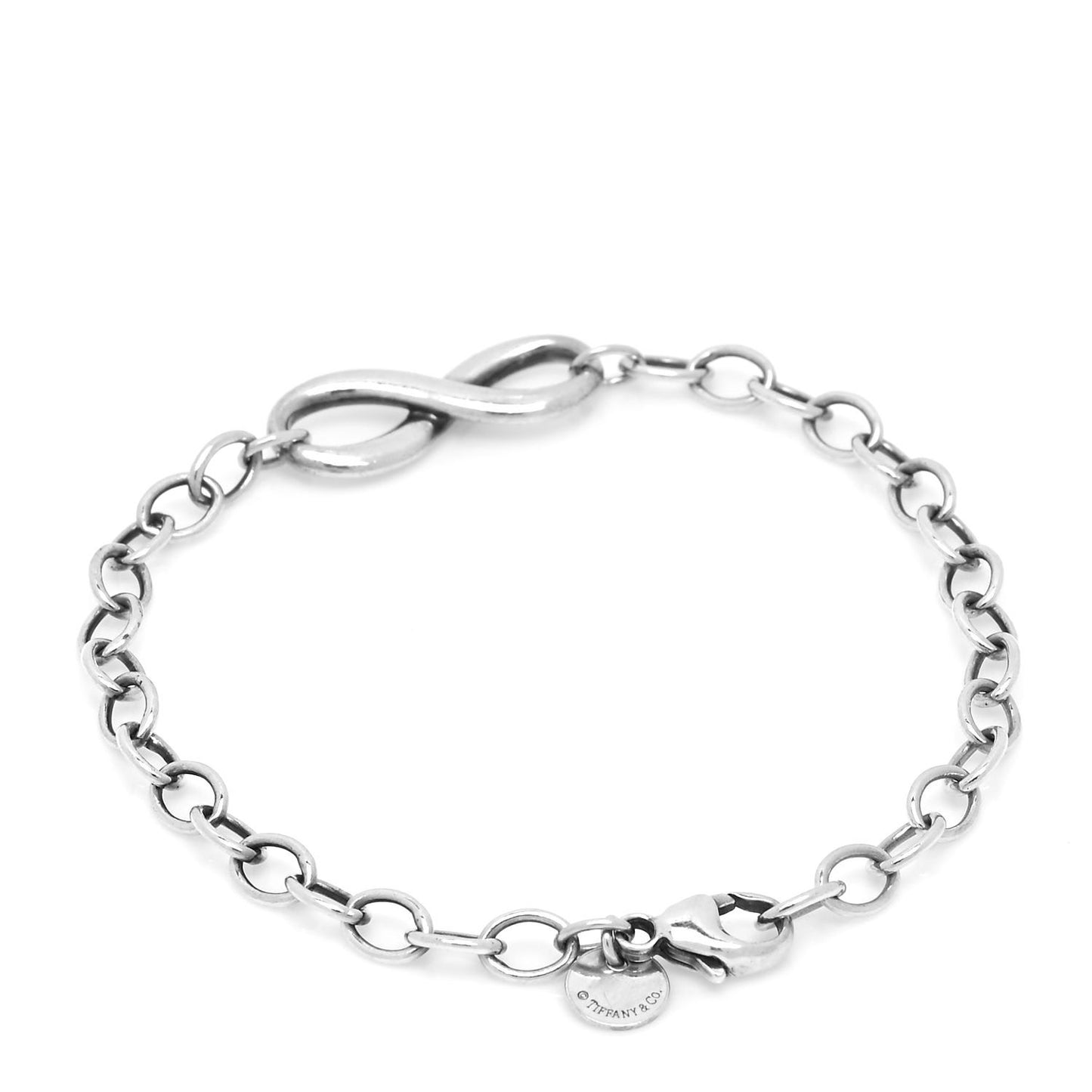 Sterling Silver Infinity Chain Bracelet