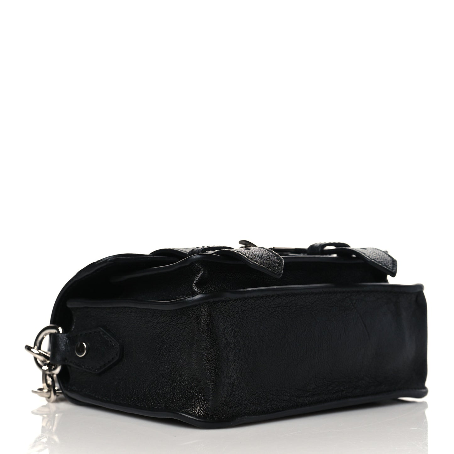 Lambskin Micro PS1 Satchel Black