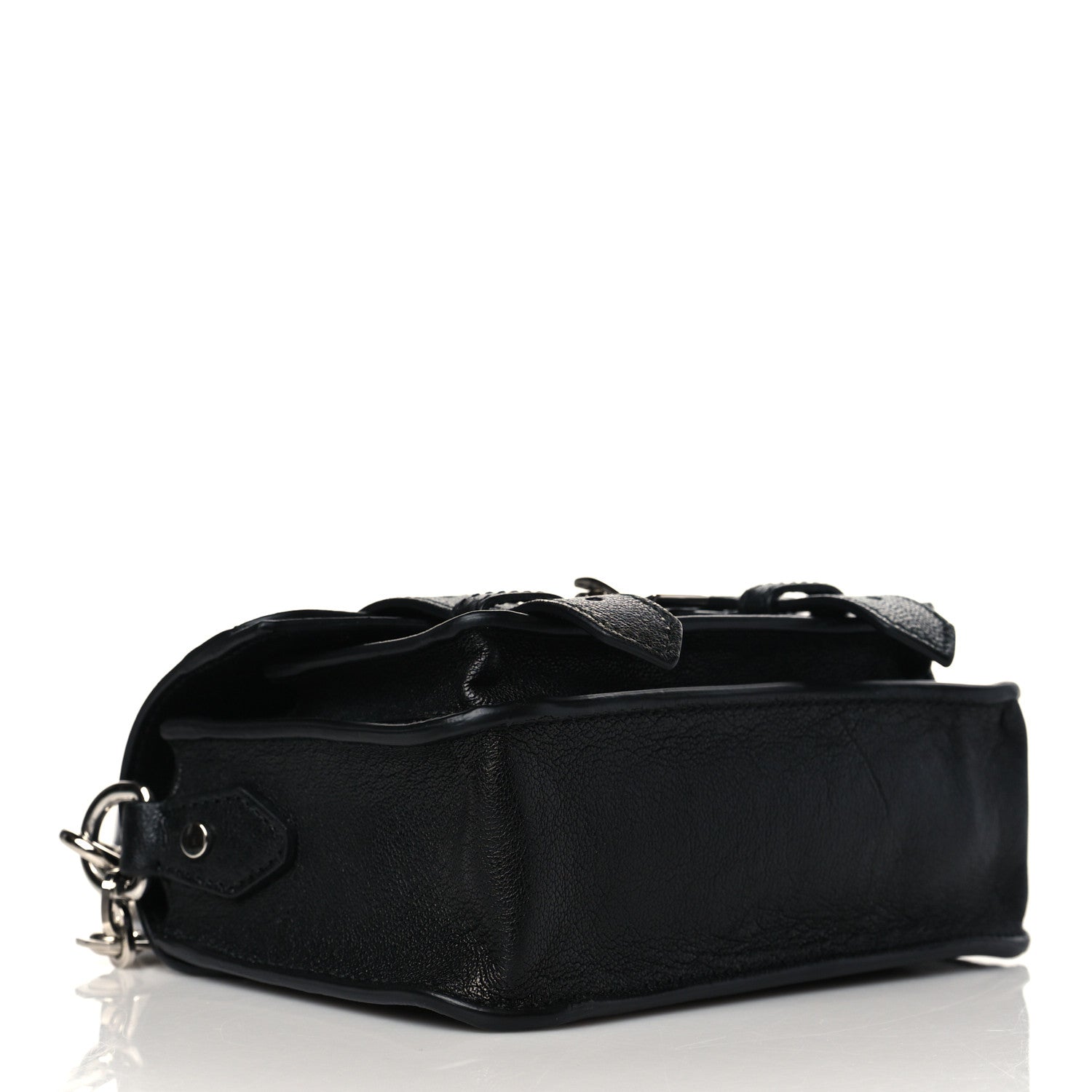 Proenza Schouler Lambskin Micro PS1 Satchel Black 4 of 9