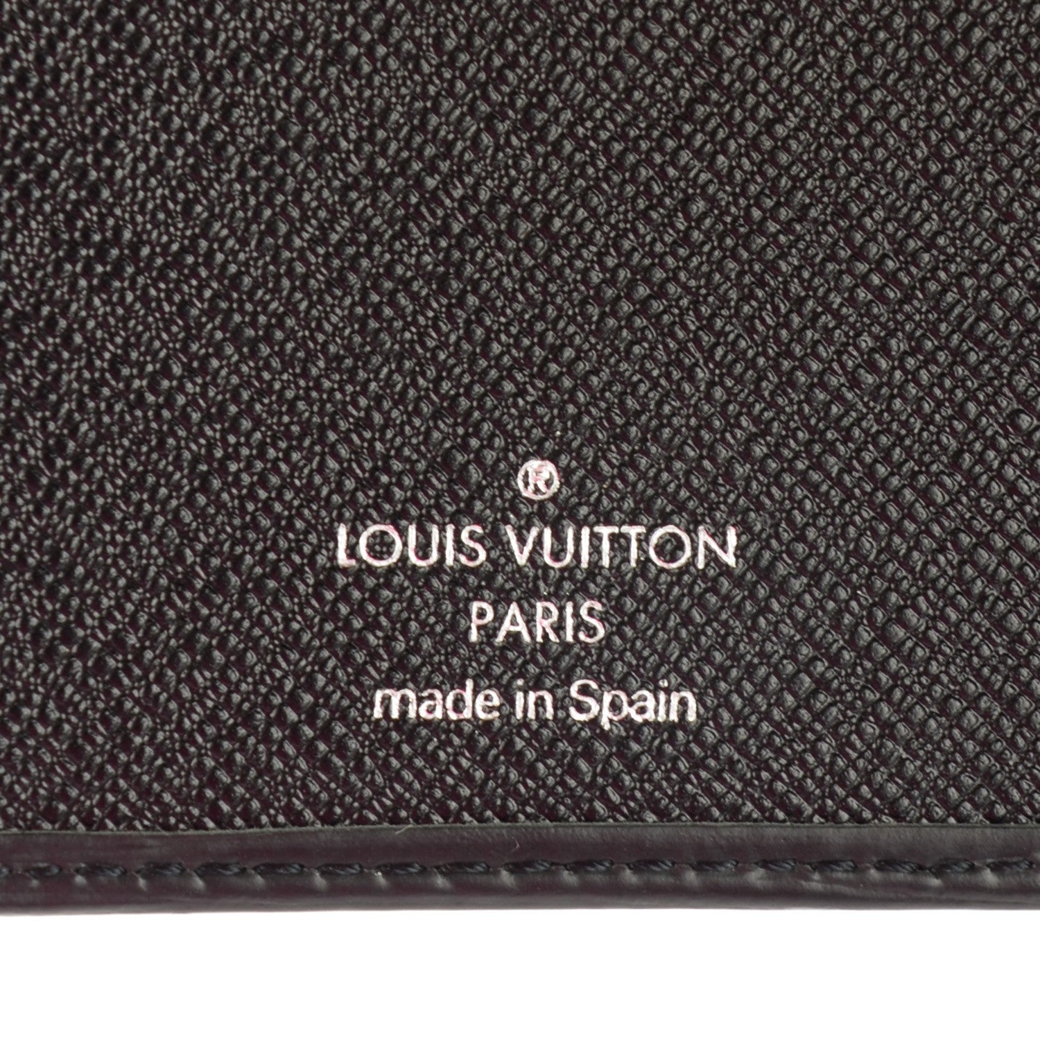 Louis Vuitton Epi Pocket Agenda Cover Black 6 of 7