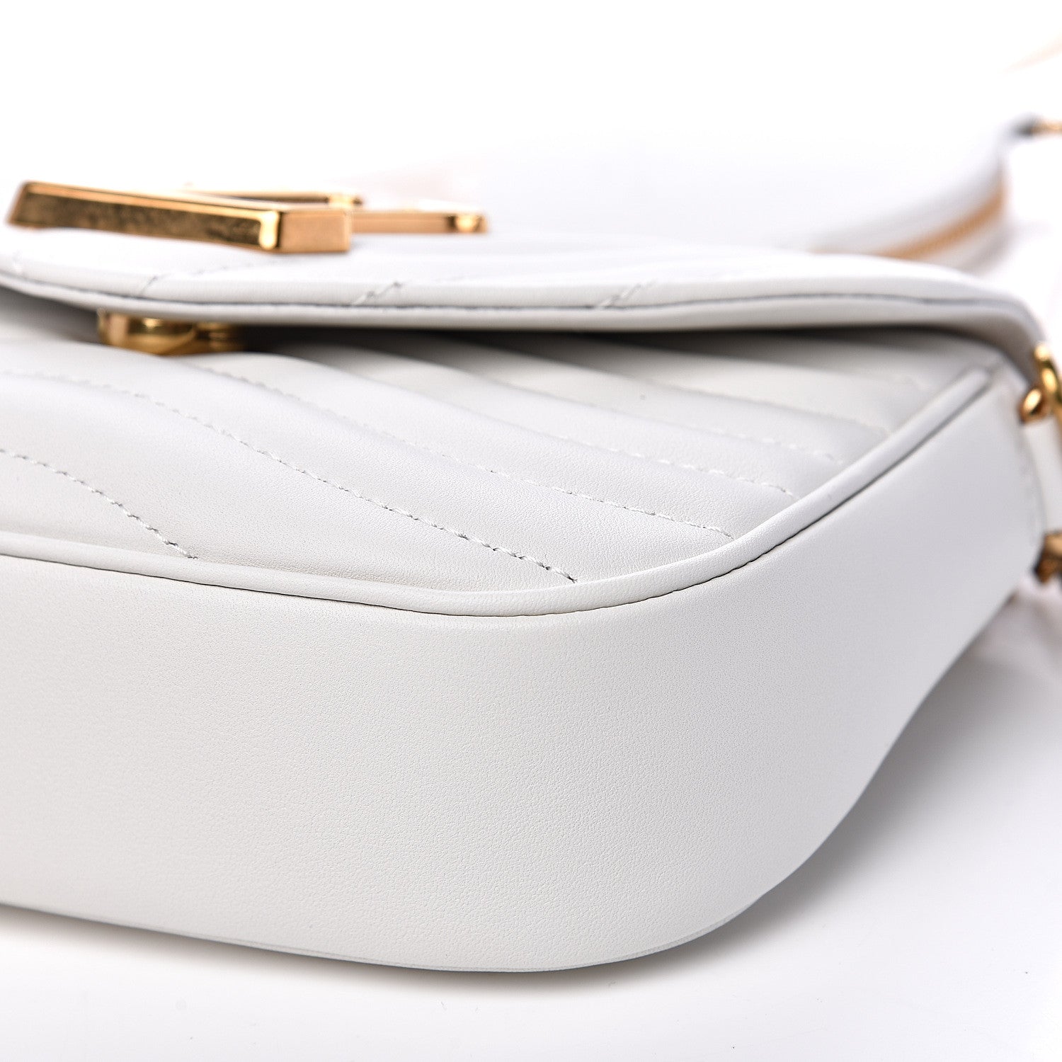Louis Vuitton Calfskin New Wave Multi Pochette Snow 7 of 8