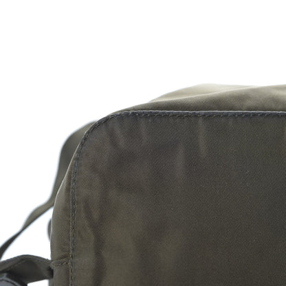 Prada Nylon Vela Small Backpack Dark Green 5 of 6