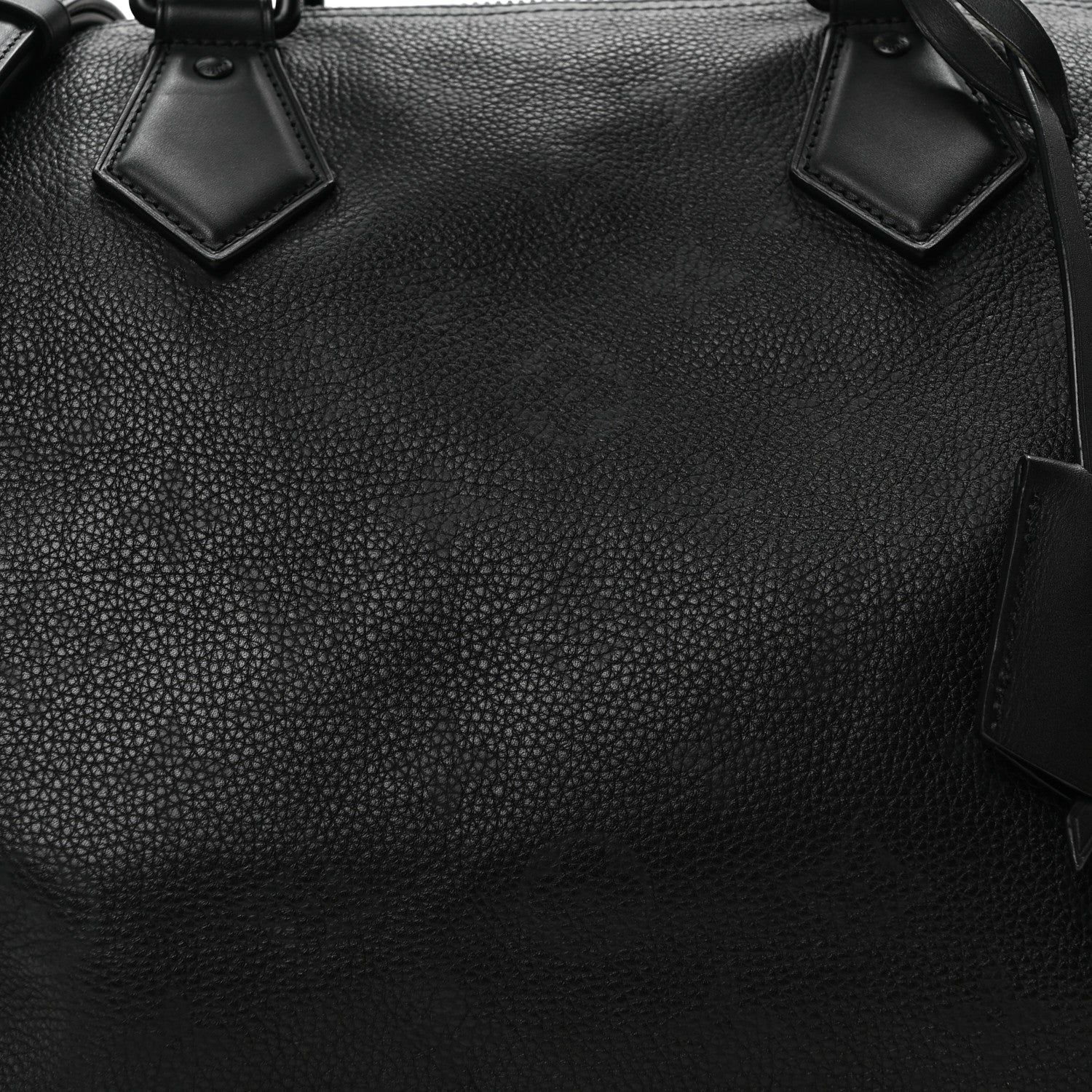 Louis Vuitton Calfskin Monogram Speedy P9 Bandouliere 40 Ultra Black 8 of 10