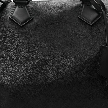 Louis Vuitton Calfskin Monogram Speedy P9 Bandouliere 40 Ultra Black 8 of 10