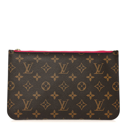 Louis Vuitton Monogram Neverfull MM GM Pochette Pivoine 1 of 7