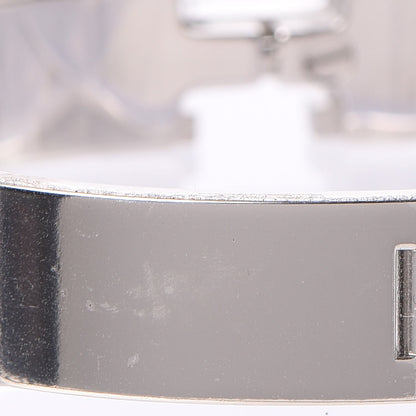 Hermes Enamel Narrow Clic Clac H Bracelet GM Rose Saumon 5 of 6