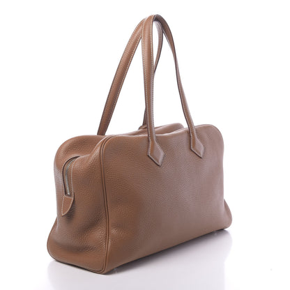 Hermes Taurillon Clemence Victoria II 35 Gold 4 of 11