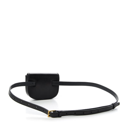 Saint Laurent Smooth Calfskin Mini Classic Monogram Kaia Belt Black 3 of 11