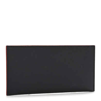 Louis Vuitton Calfskin Felicie Chain Wallet Card Holder Insert Marine Rouge 3 of 6