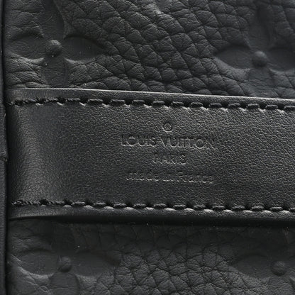 Louis Vuitton Monogram Taurillon Keepall Bandouliere 25 Black 6 of 9