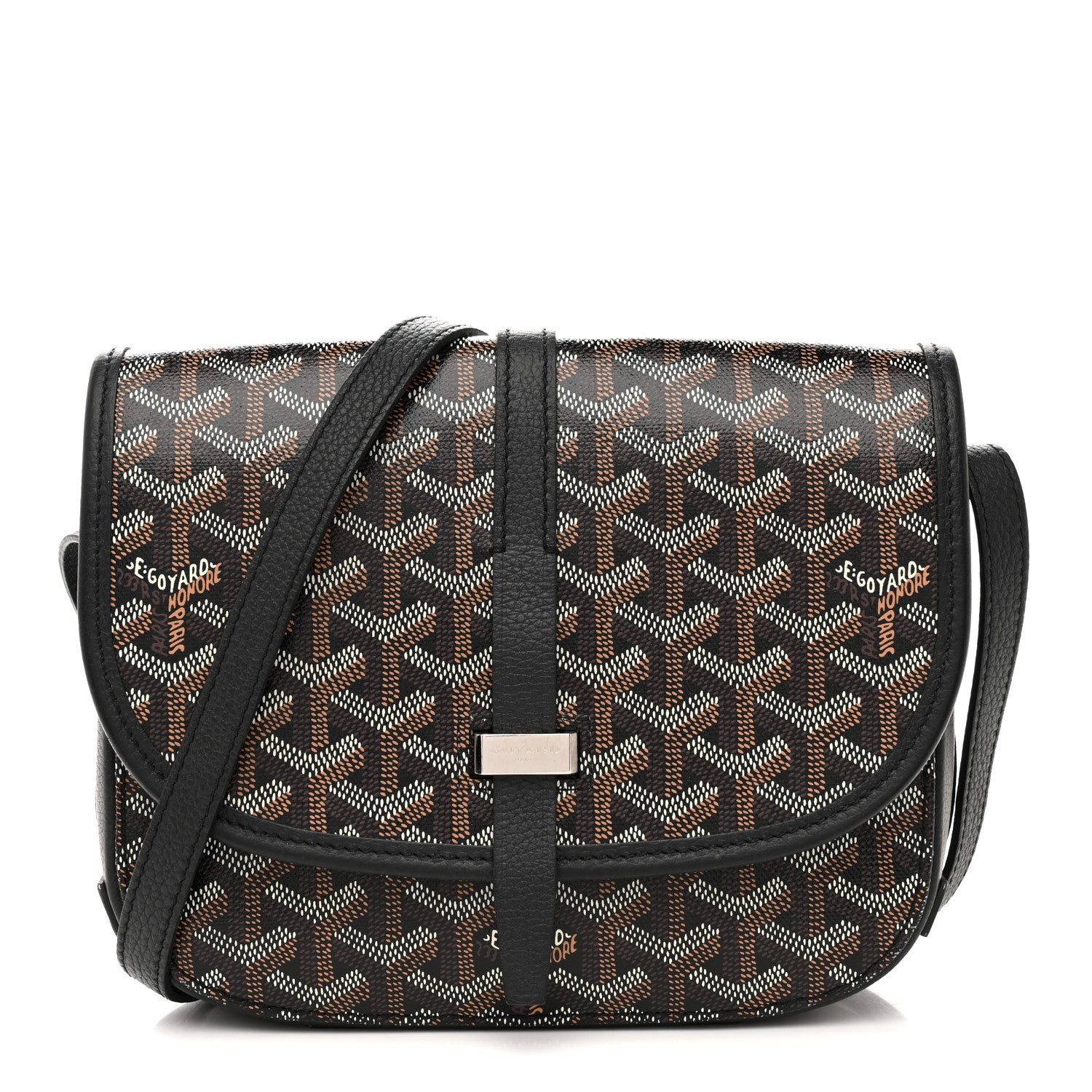 Goyard Goyardine Belvedere II PM Messenger Bag Black 1 of 11