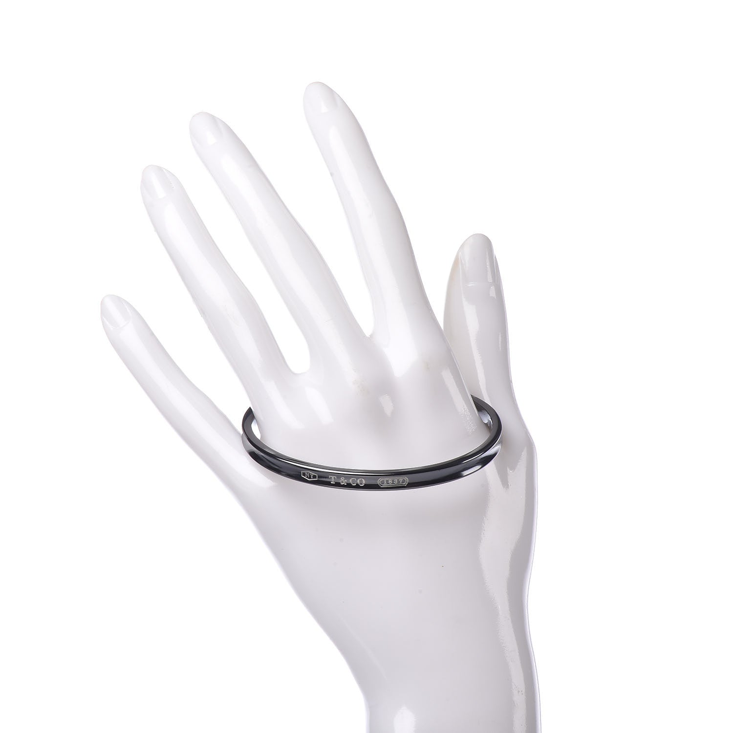 Tiffany Titanium 1837 Narrow Cuff Bracelet 2 of 4