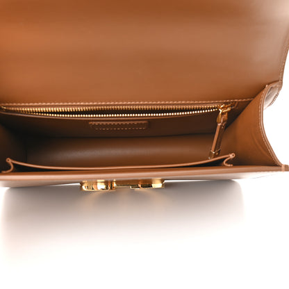 Christian Dior Smooth Calfskin 30 Montaigne Flap Bag Brown 5 of 9