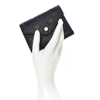 Louis Vuitton Empreinte Victorine Wallet Marine Rouge 2 of 7