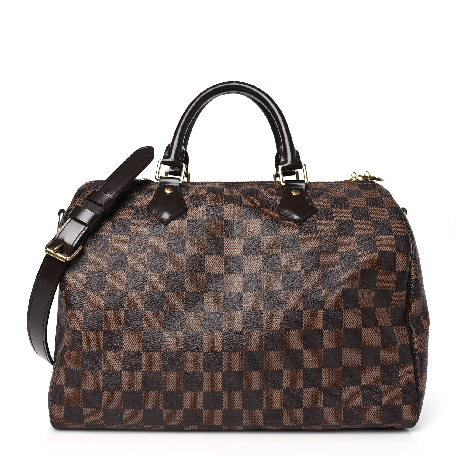 Louis Vuitton Damier Ebene Speedy Bandouliere 30 1 of 10