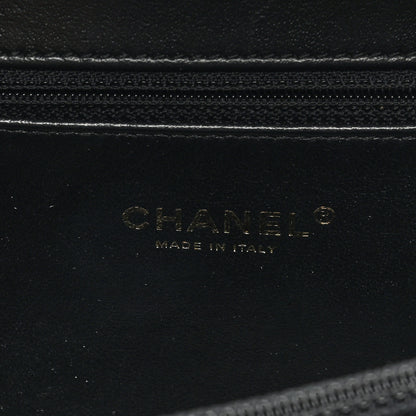 Chanel Caviar Quilted Medium CC Filigree Vanity Case Navy Black 6 of 10