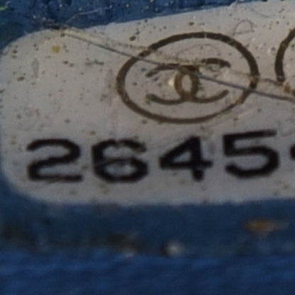 Chanel Denim Braided Medium Flap Bag Light Blue 5 of 5