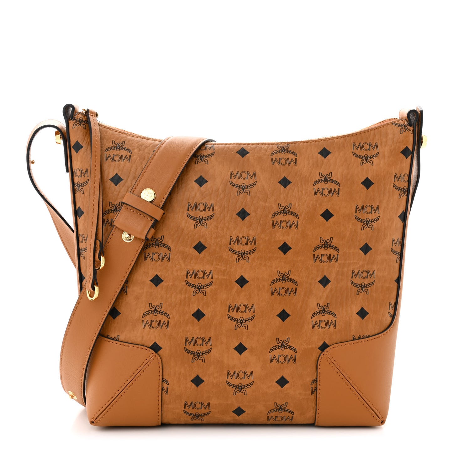 Visetos Medium Klara Hobo Cognac