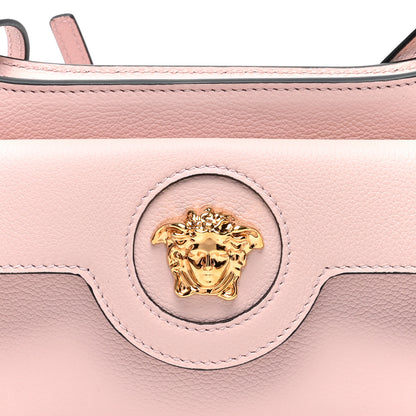 Versace Grained Calfskin La Medusa Mini Crossbody Bag Dusty Rose 7 of 9