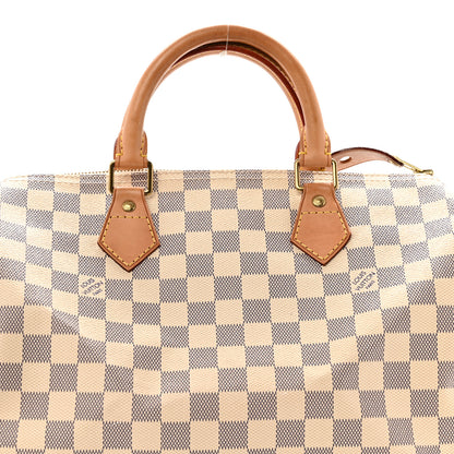 Louis Vuitton Damier Azur Speedy 30 8 of 15