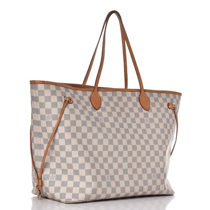 Louis Vuitton Damier Azur Neo Neverfull GM Rose Ballerine 3 of 24
