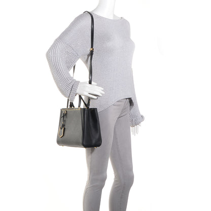 Fendi Vitello Elite Petite 2Jours Tote Black 2 of 9