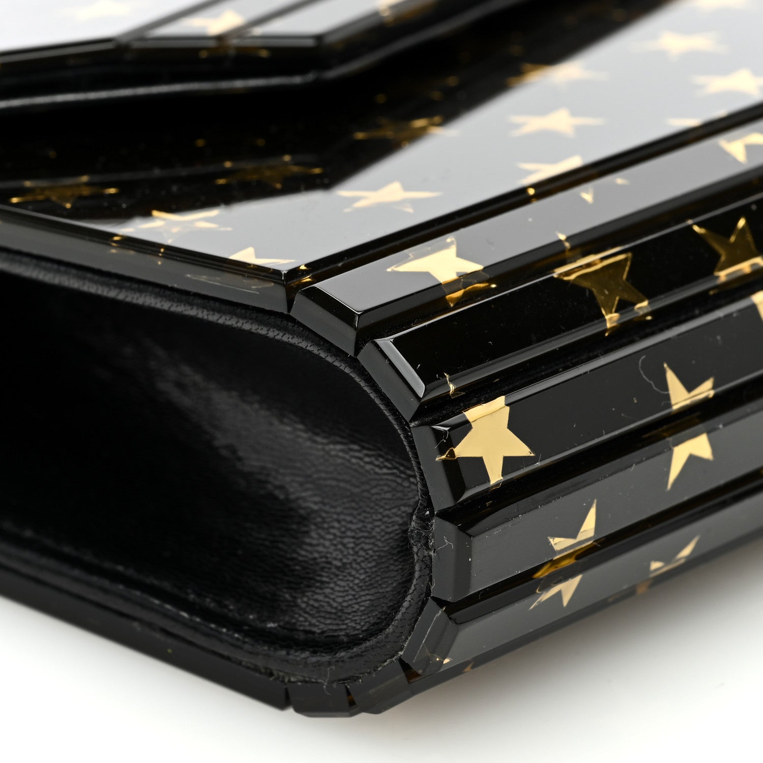 Jimmy Choo Acrylic Star Candy Clutch Black 8 of 9