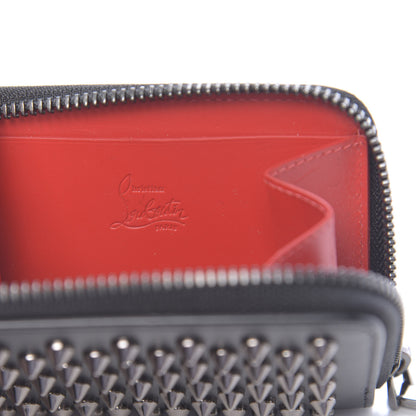Christian Louboutin Calfksin Spiked Panettone Coin Purse Black 6 of 7
