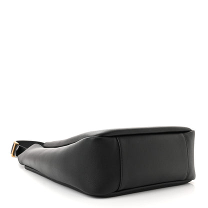 Saint Laurent Smooth Calfskin Large Le 5 A 7 Soft Hobo Black 4 of 12
