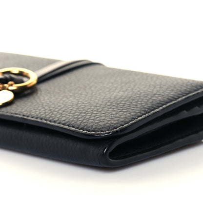 Chloe Smooth Calfskin Alphabet Long Wallet Black 8 of 12
