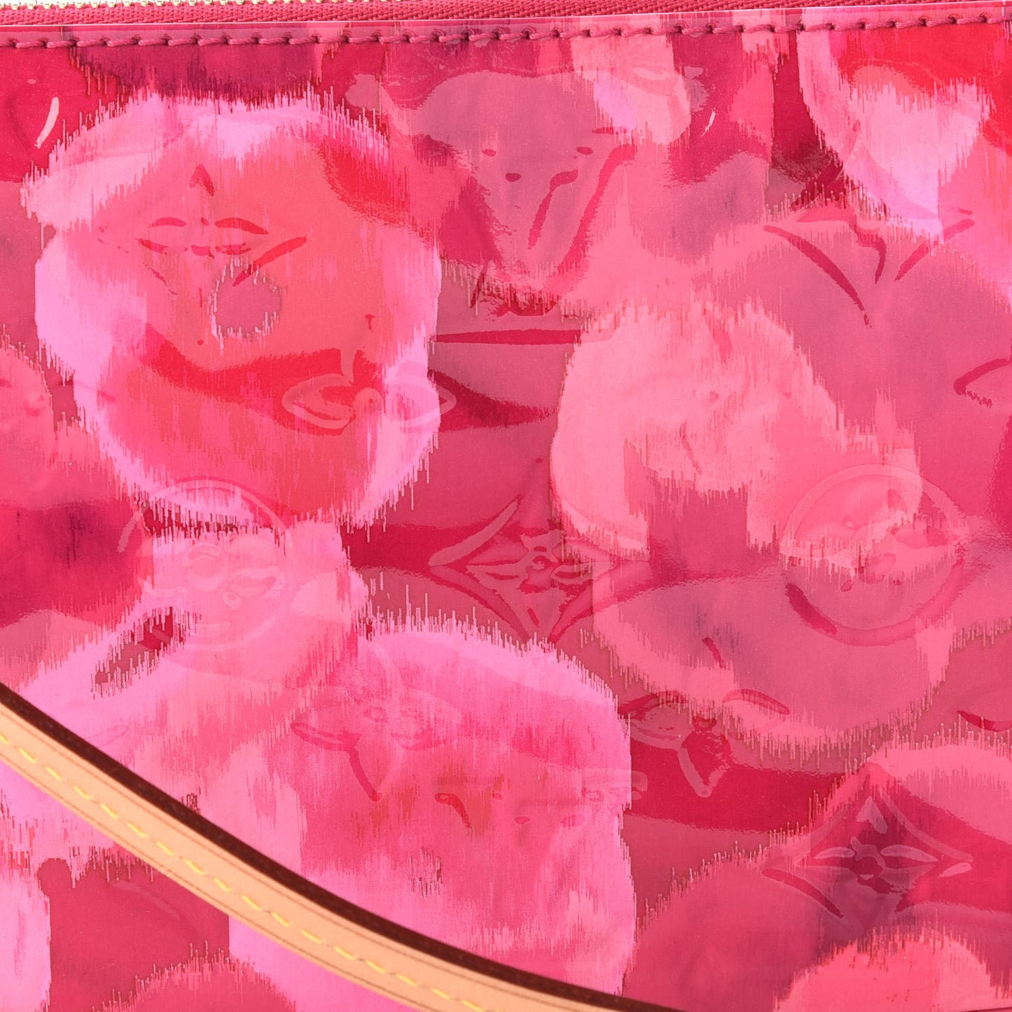 Vernis Ikat Pochette Accessories NM Rose Indien
