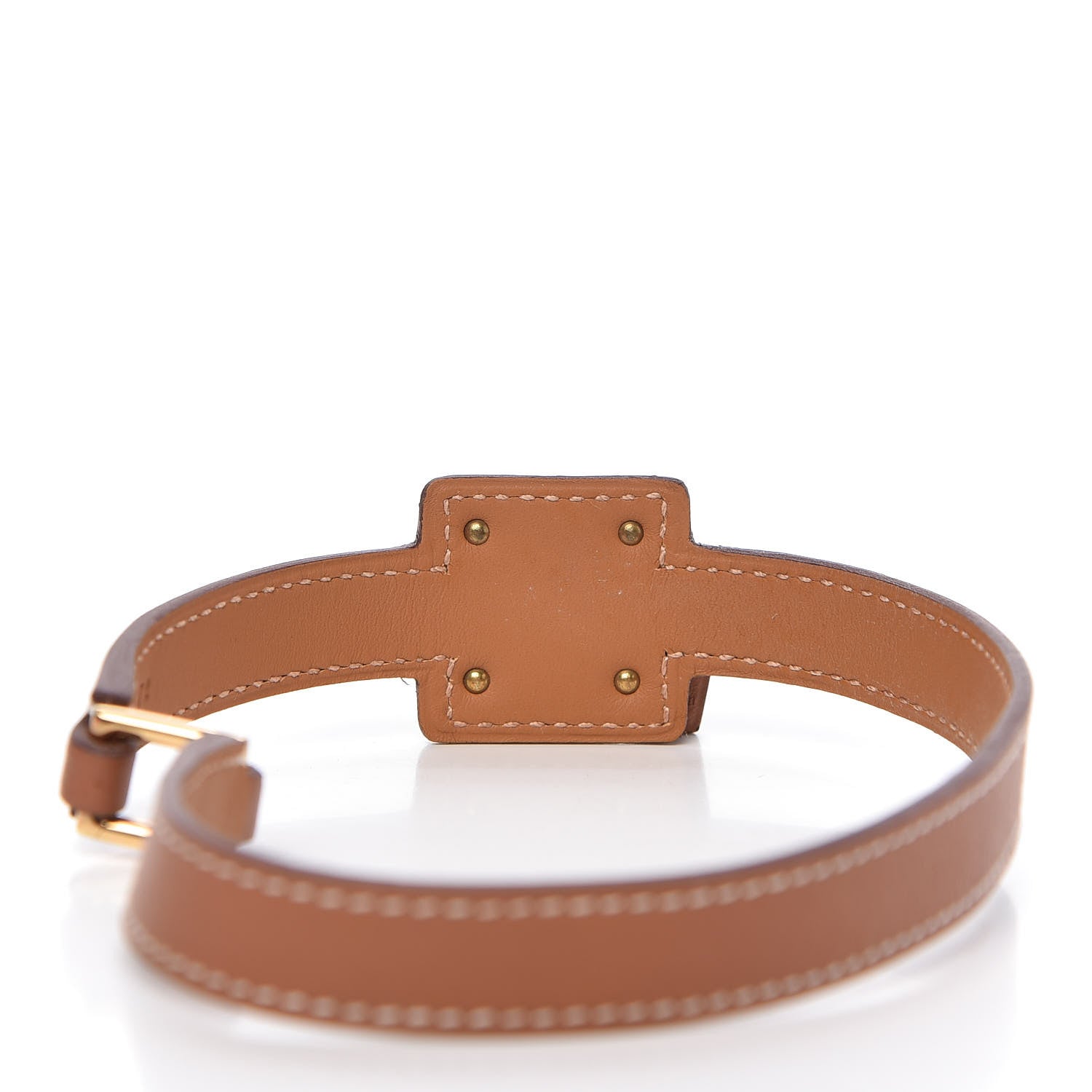Hermes Swift O'Kelly Double Tour Bracelet T2 Gold 3 of 10