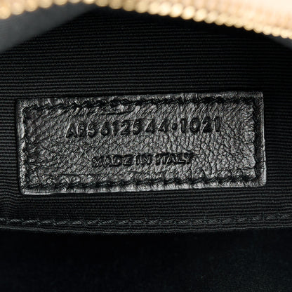Saint Laurent Calfskin Matelasse Monogram Lou Camera Bag Dark Beige 7 of 10