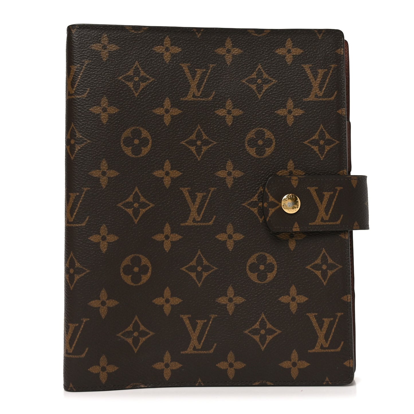 Monogram Large Ring Agenda Cover