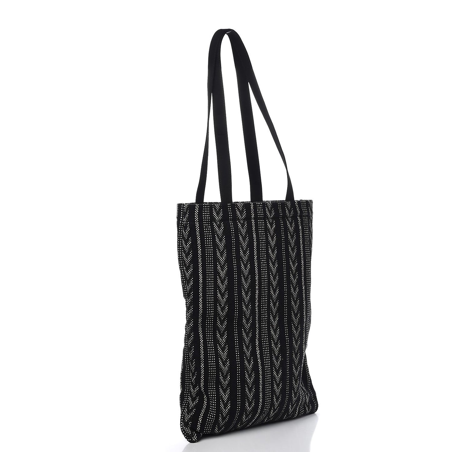 Canvas Tote Black Ivory