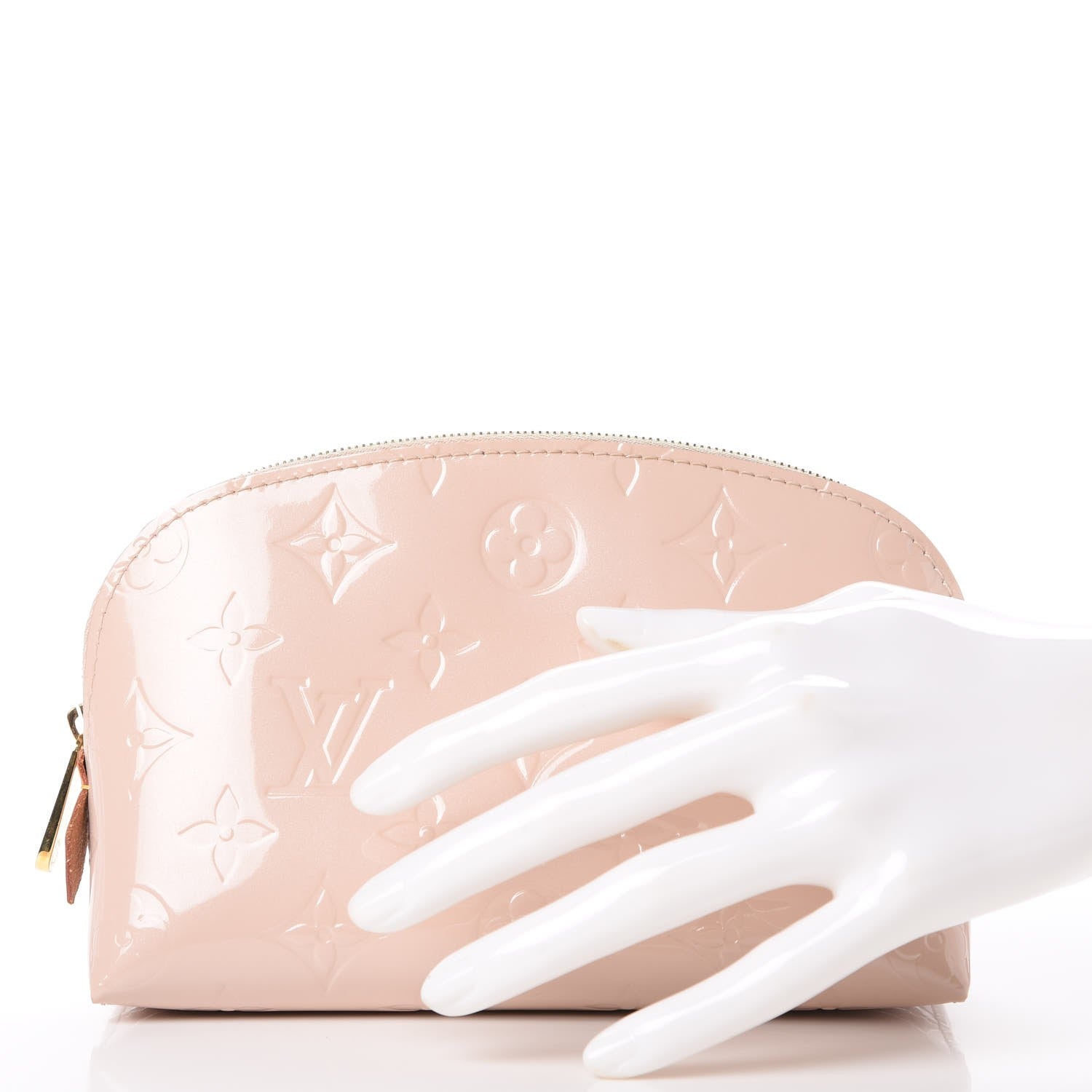 Louis Vuitton Vernis Cosmetic Pouch Rose Angelique 2 of 9