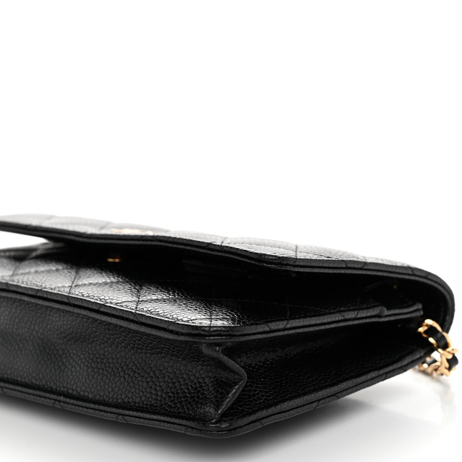 Chanel Caviar Quilted Wallet on Chain WOC Black 11 of 11