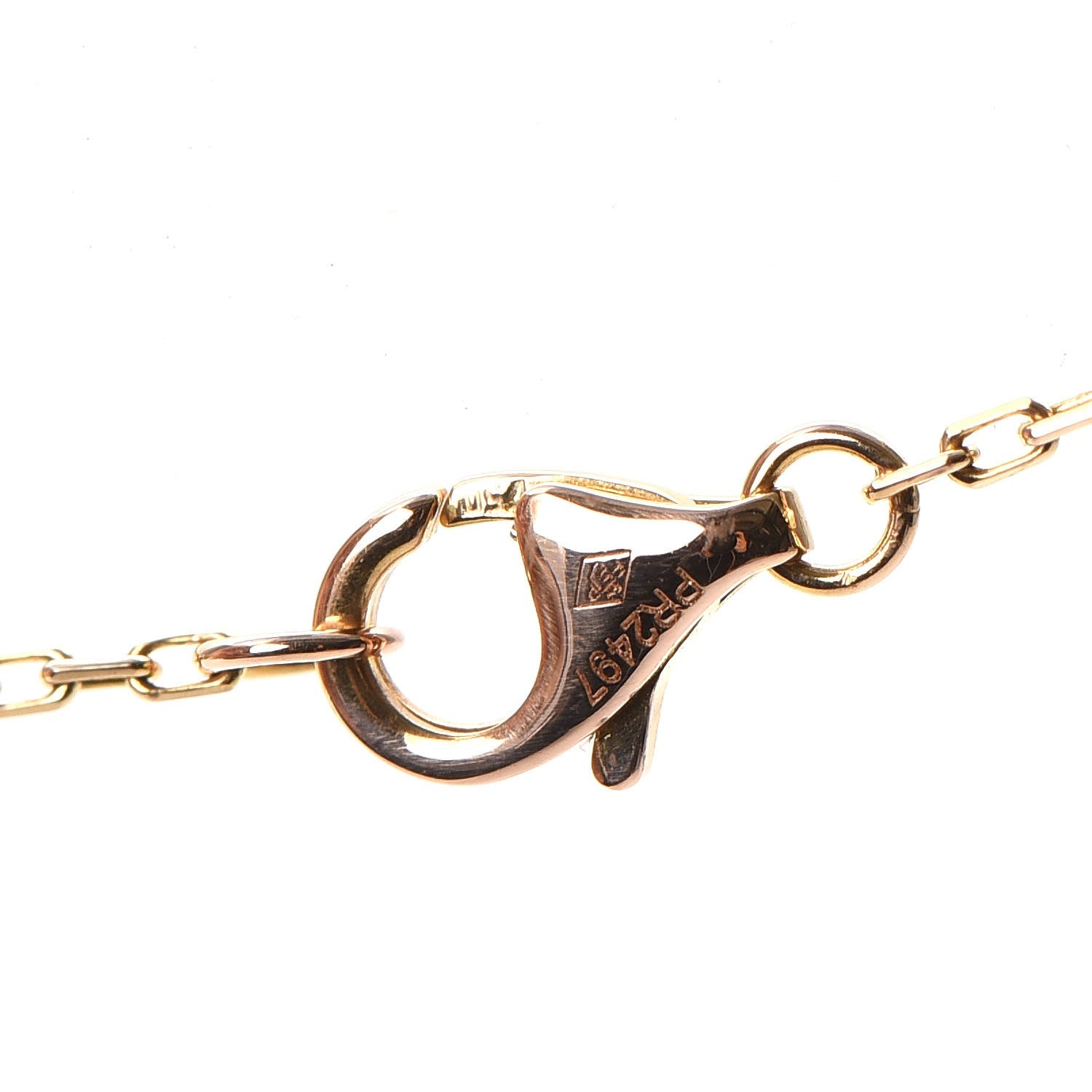 Cartier 18K Pink Yellow White Gold Diamond Trinity Heart Pendant Necklace 5 of 7